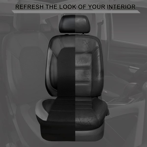 Leather seat Covers,Automotive Universal Fit Airbag Compatible fits Most Cars - Image 4