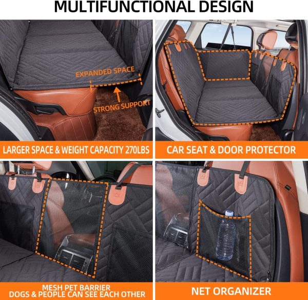 Dog Seat Cover for Back Seat - Image 3
