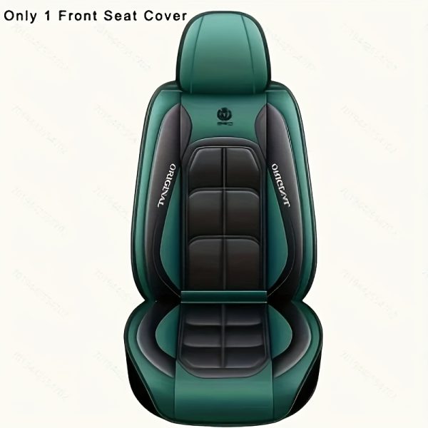 2pcs Faux Leather Car Seat Cover, 1pc, Suitable For Cars, SUVs, Vans And Trucks - Image 19