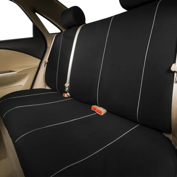 Universal Full Car Seat Covers Polyester Fabric - Image 3