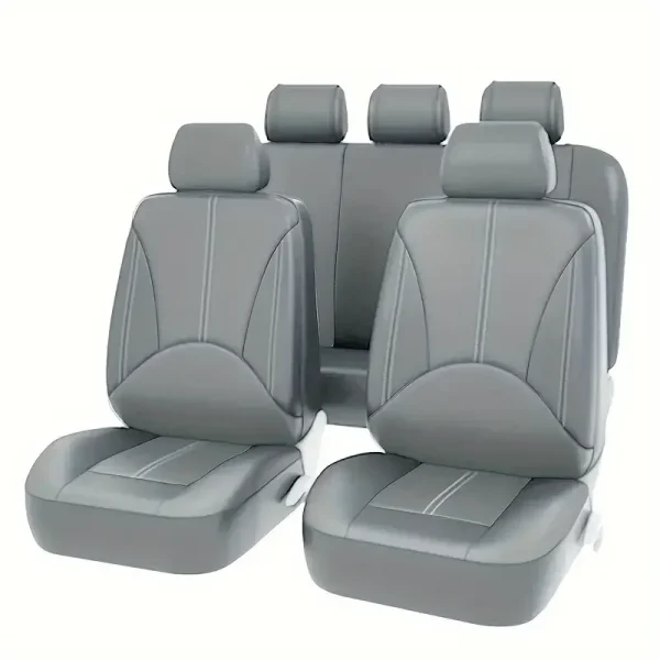 PU Leather Breathable Front Rear Seat Cover