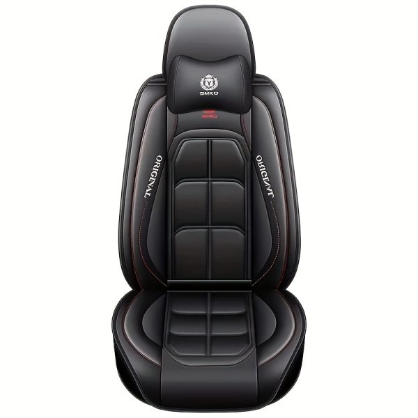 2pcs Faux Leather Car Seat Cover, 1pc, Suitable For Cars, SUVs, Vans And Trucks - Image 10